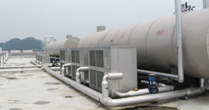 工厂热泵热水工程 空气源热泵热水工程