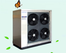 空气源热泵热水机组展示