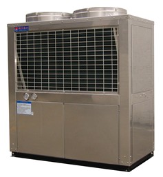 确正RBR-30F空气源热泵热水机组展示