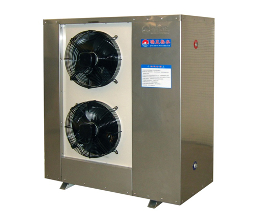 空气 源 热 泵热水机 机组展示