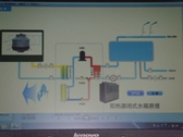 双源热泵热水机组工作原理图